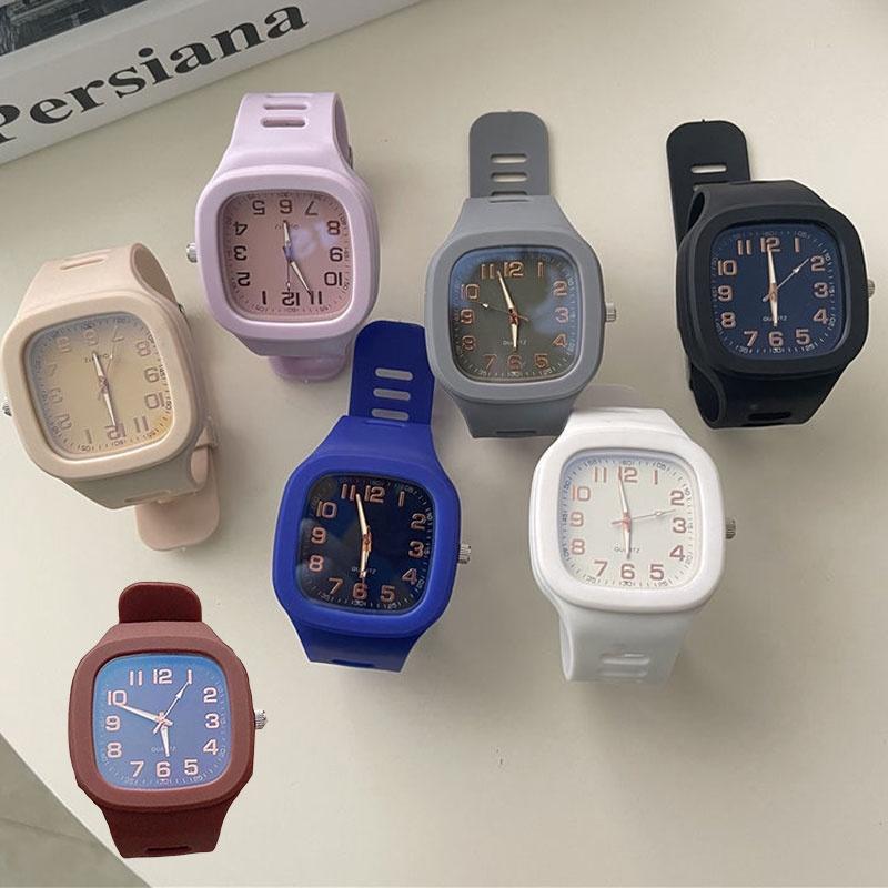 Square Trendy Watch For Men And Women Minimalistic Design Waterproof Unique And Stylish