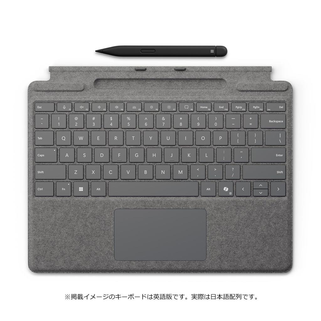 Official Store Surface Pro with Office Home and Business Microsoft 365 Basic Free Snapdragon X Plus 16GB 256GB Platinum Surface Pro Keyboard Pen