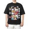 2026 New One Piece Monkey D Luffy Gear 5 Printed Short Sleeve T-shirt Men's and Women's T-shirt Men's Top Sport T-shirt Harajuku