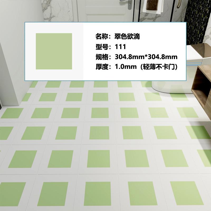 30.48x30.48cm PVC Waterproof Self-Adhesive Floor Tile, SPC Vinyl Peel and Stick for Bathroom Balcony Kitchen, Easy DIY Home