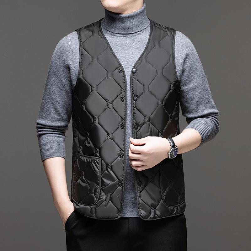 Unisex Koudebestendig Herfst/Winter Vest voor Middelbare en Oudere Leeftijd: Winddicht, Warm en Comfortverhogend