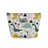 Women Dinosaur Print Cosmetic Bag Toiletries Organize Travel Storage Case 6727