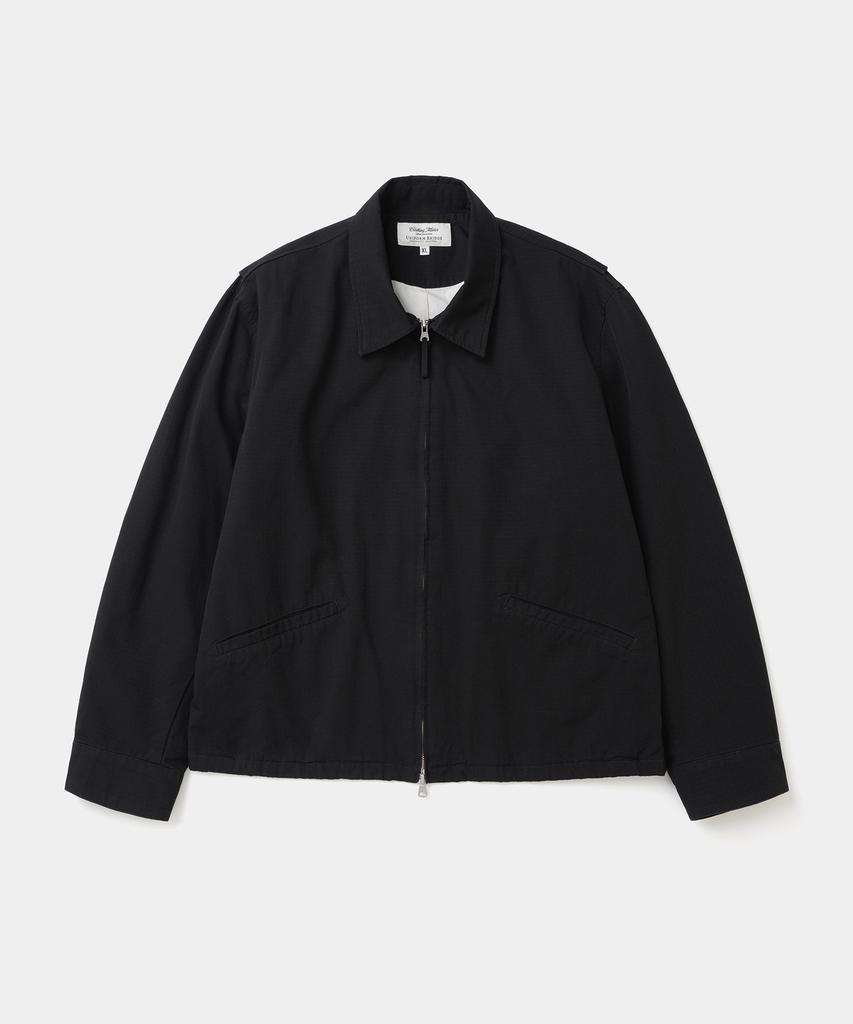 Uniform Bridge Drizzler Cotton Jacket Black