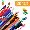 Chenille Stem Pipe Kids DIY Creative Toys Chenille Sticks Cleaners Kindergarten Educational Handmade Material Plush Strips