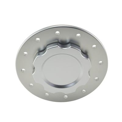 Universal Aluminium 12 Loch Tankdeckelhalterung Öltankabdeckung Für Kraftstoffausgleichsbehälter