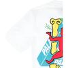 Palace Ss22 Cartoon Pattern Printed Short Sleeve T-Shirt Men Tops White P13TS057