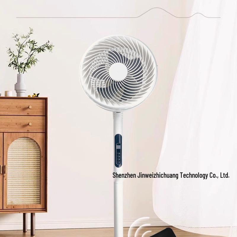 Низкошумный oscillating напольный вентилятор с дистанционным управлением - Большой поток воздуха, энергосберегающий, для дома и студенческого использования 500+ units EU 220V