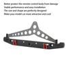 RC Aluminum Alloy Rear Bumper with Trailer LED Kit for TRX?4 SCX10 90046 SCX10III 1/10 Car