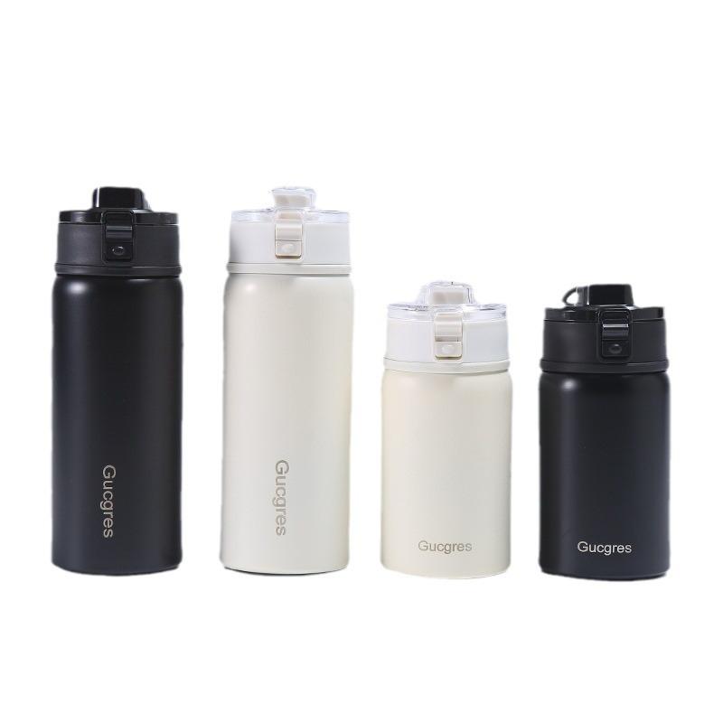 316 Stainless Steel Thermos Cup Tea Classification Vacuum Portable Bouncing Cup Outdoor Portable Accompanying Cup