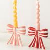 Striped Candlestick Korean Style Candle Stand Creative Candelabra  Home Room Decor