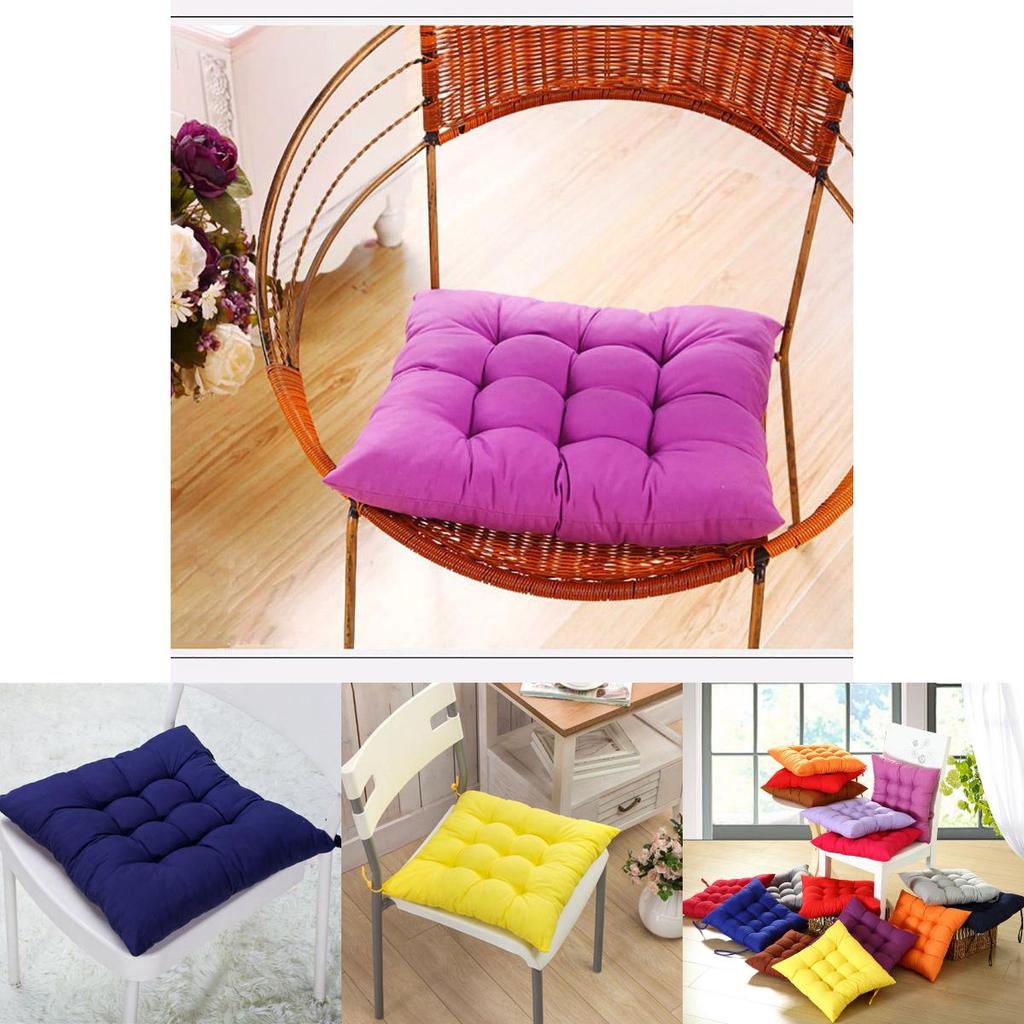 Luxurious 40*40cm Dining Garden Patio Home Kitchen Office Chair Seat Pad Cushion
