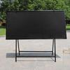 Lièyīnghuì Wooden Outdoor Blackboard with Iron Stand