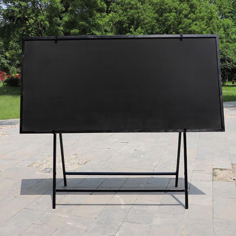 Lièyīnghuì Wooden Outdoor Blackboard with Iron Stand