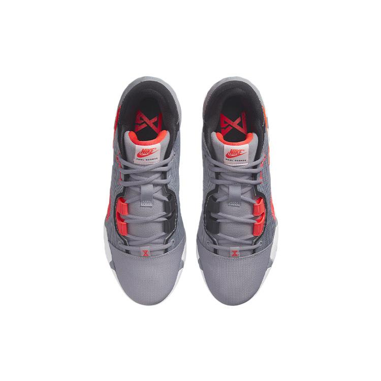 Nike PG 6 EP 'Infrared' (Unisex) Cement Grey / Black / White / Infrared 23 Basketball Shoes DH8447 002