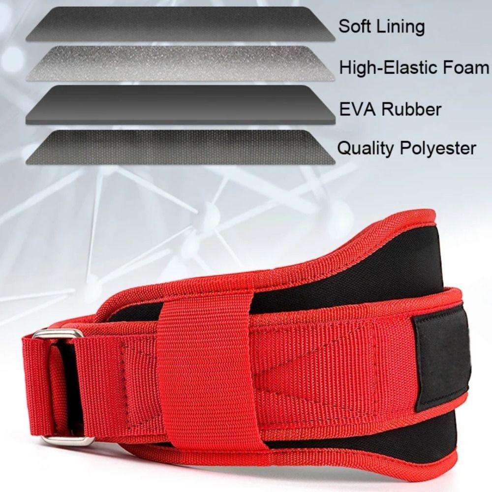 Verstellbare Gewichtheber-Taillenstütze Sicherer Workout Power Gürtel Praktischer Fitnessgürtel Fitnessstudio-Ausrüstung