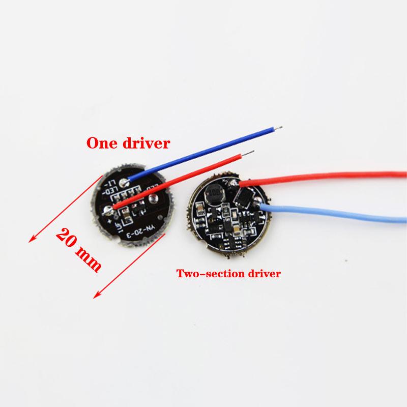 1/3/5Mode Q5 XPE R3 LED 3W Led Driver Constant Current 3.7V For Chip Lighting Rechargeable Flashlight Driver Board