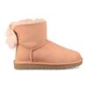 UGG Fluff Bow Mini Fleece Lined Pink Red Women's 1094967-SNTN