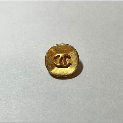 Used CHANEL Coco Mark Gold Button 1 Piece