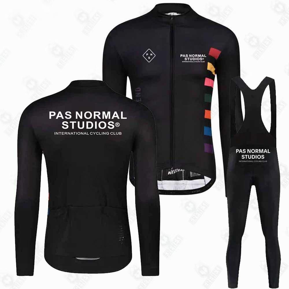 PNS fleece suit winter cycling suit long sleeve overalls trousers road bike mountain bike outdoor clothing