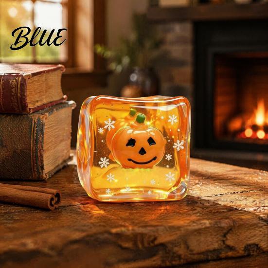 Halloween Stress Relief Toys Ghost Cube Squeeze Toy  Pumpkin Bat with Party Favors Snowflake  Hand Relaxation Sensory Toy for