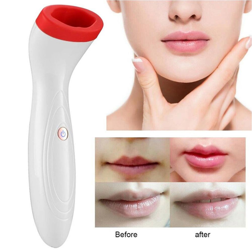 Lip Plumper Electric Silicone Lips Enhancer Plump Device Care Tool Rechargeable#0