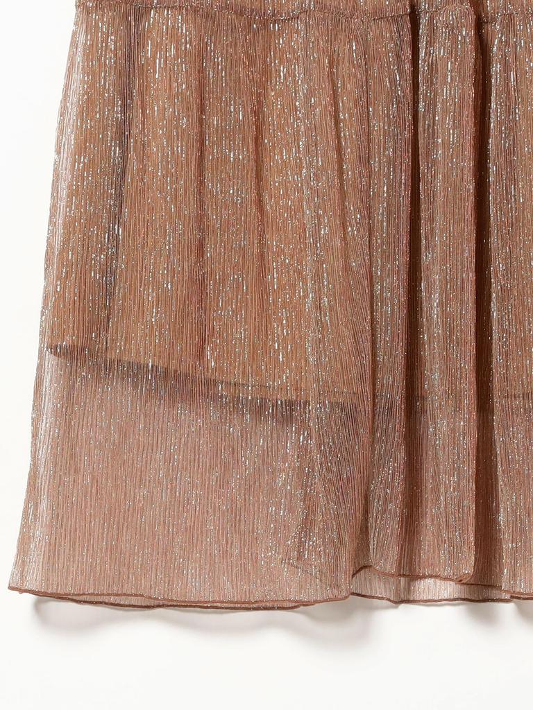 B:MING LIFE STORE by BEAMS Women's Tulle Skirt with Petticoat, Orange, One Size