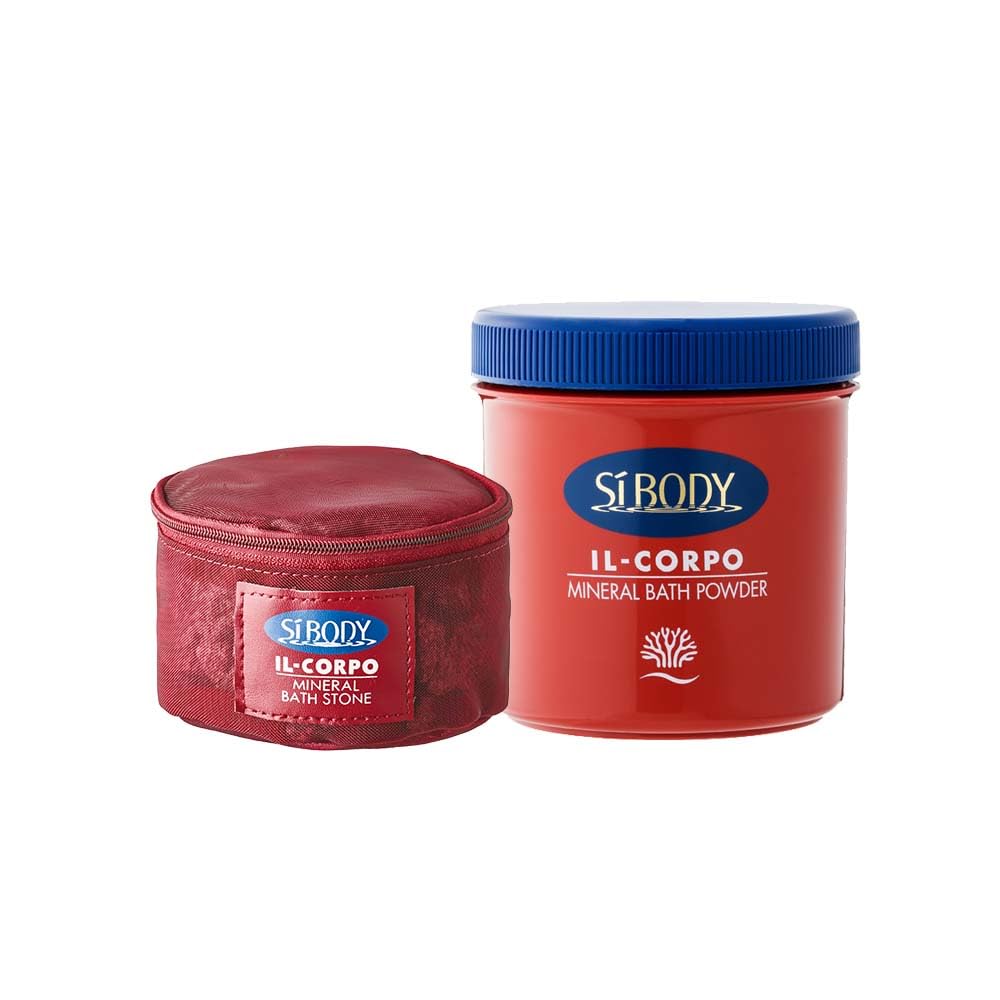 

[IL COLPO] Mineral Bath Powder Original 600g (30 uses) & Mineral Bath Stone - Additive-free, Snow Salt, Seaweed Extract, Bath Additive, Sauna Effect,