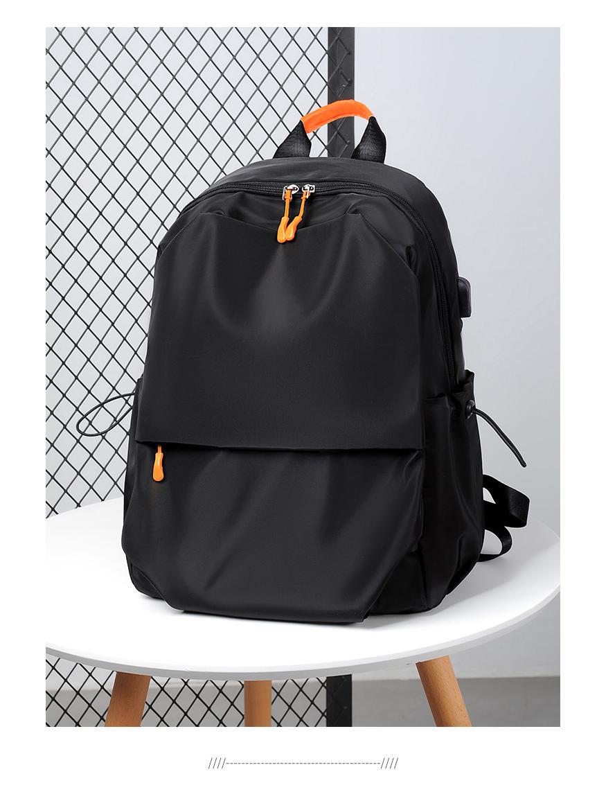 

2023 Модний дорожній рюкзак великої місткості для хлопців старшої школи та коледжу 46x16x31 cm чорний