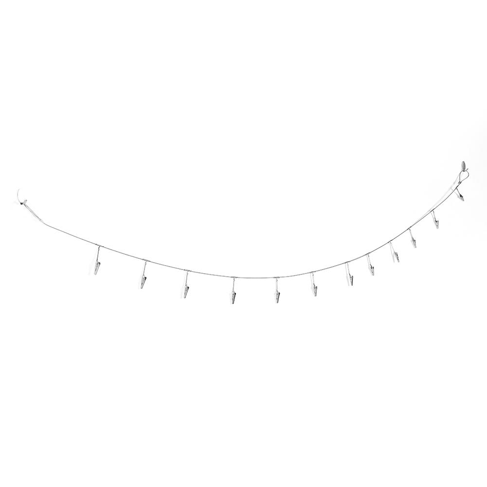 Wire Rope Photo Clip Hanging Photo Wall Decoration Memorandum Postcard Recording