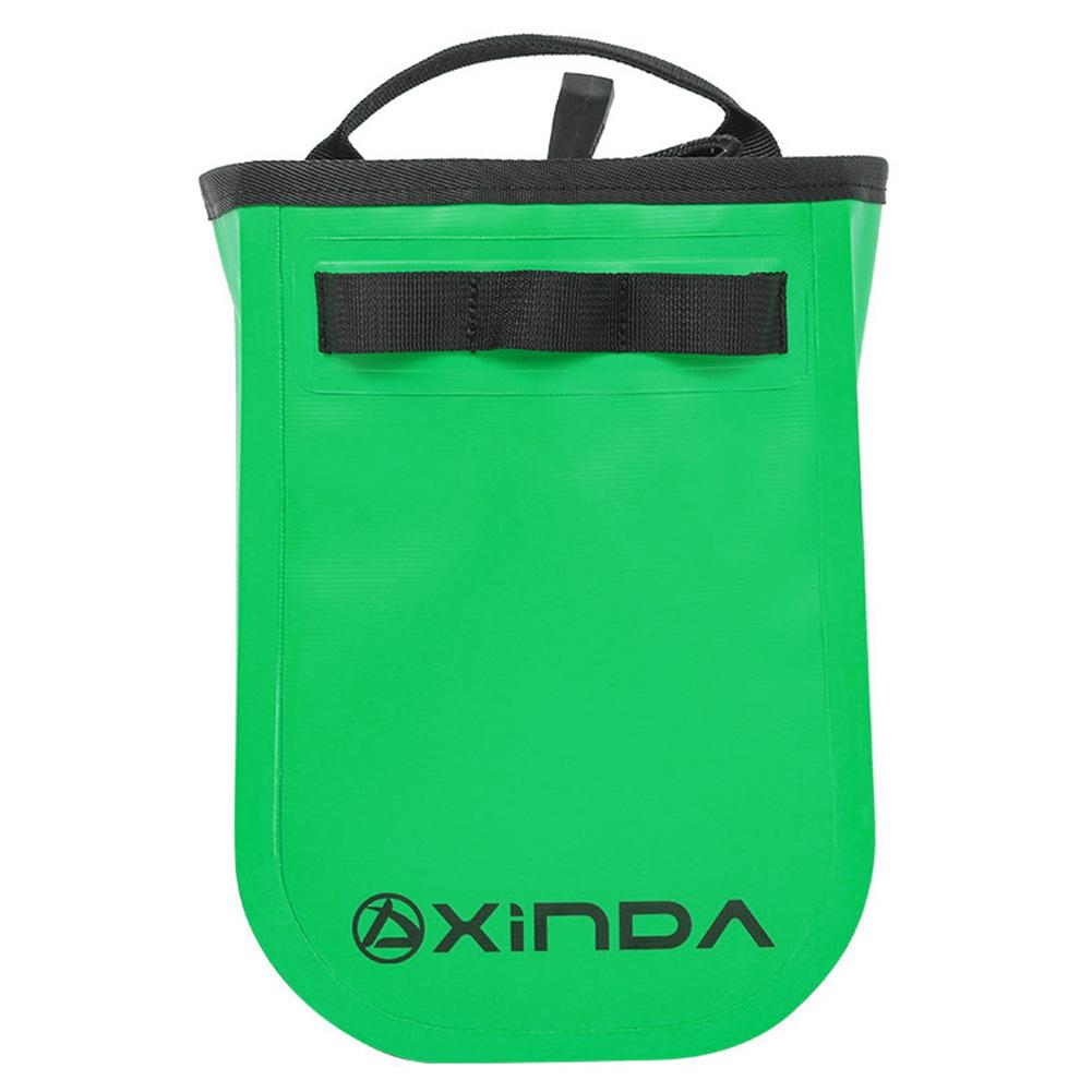 

Waterproof Climbing Exploration Bag Wear-resistant Climbing Gear Equipment Bag 4L Drawstring Multipurpose Pouch зелёный