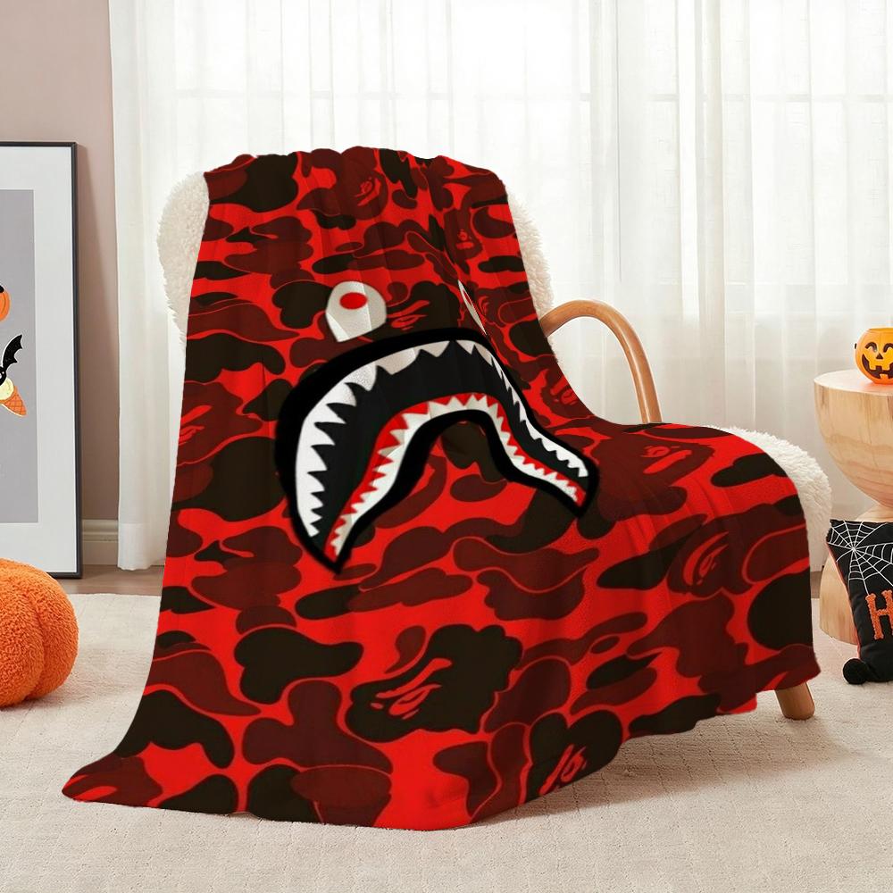 Streetwear Pop Art Collage Blanket Blanket Suitable For All Seasons Nap Blanket Machine Washable Digital Printing