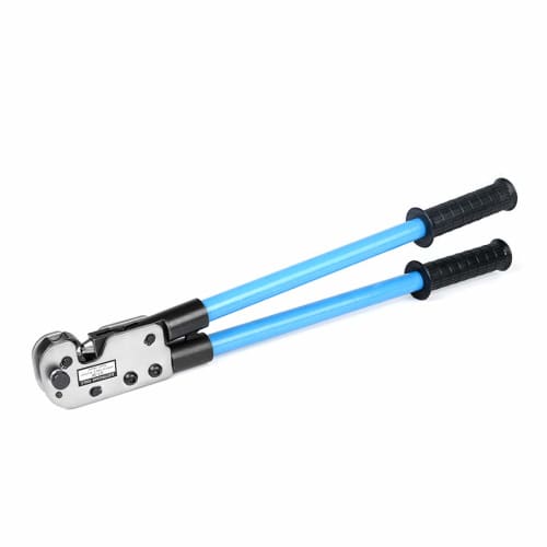 IWISS Heavy-Duty Crimping Tool for Stripped Crimp Terminals and Stripped Crimp Sleeves, 8.0sq-38sq, CT-38