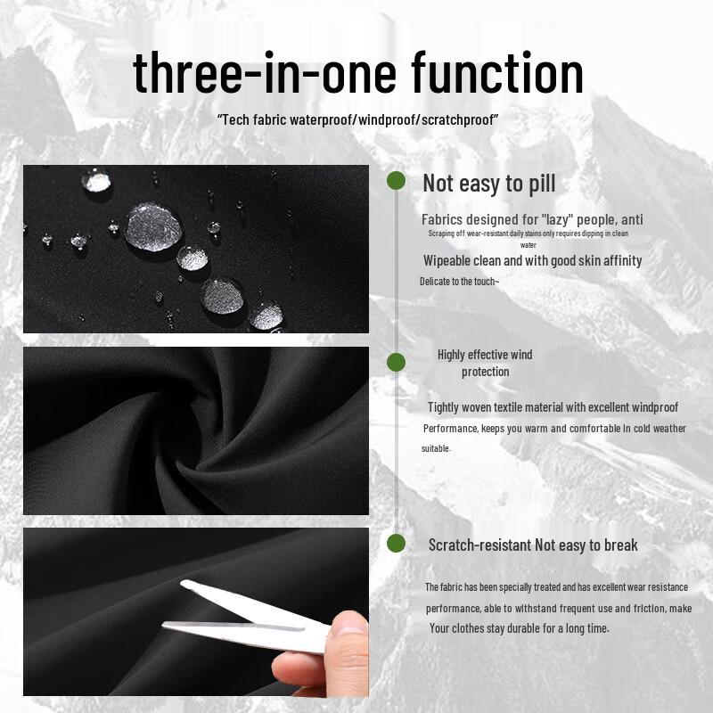 Mark Fairwhale Men's Outdoor Windproof Hooded Jacket