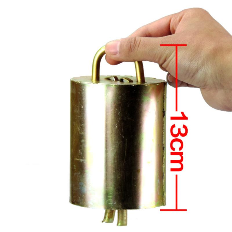 Prémiové slitinové pasoucí se zvonce Hospodářská zvířata Kráva Ovce Proti krádeži Proti ztrátě Zesílený Zřetelný Hlasitý Zvonek