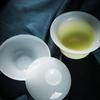 Handmade Liuli Glazed Gaiwan Chinese Tea Set Porcelain Lidded Bowl for Gongfu Tea Ceremony Home Use