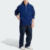 Adidas Originals Cord-Hoodie Colorblock Sportjacke Herrenjacke Dunkelblau IS9571