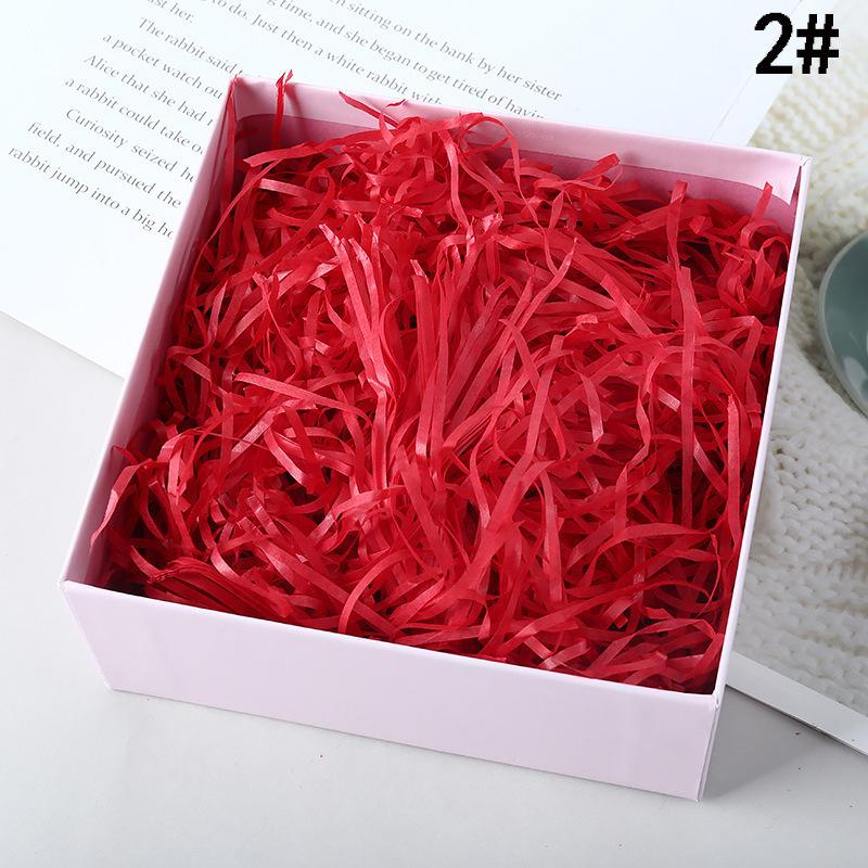 Colored Raffia Paper Shreds for Wedding Gift & Candy Box Filler - Crinkle Paper In Stock