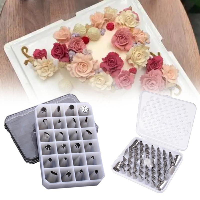 Stainless Piping Steel Nozzle Sets Cake Decorating Tools Baking Prop Pastries