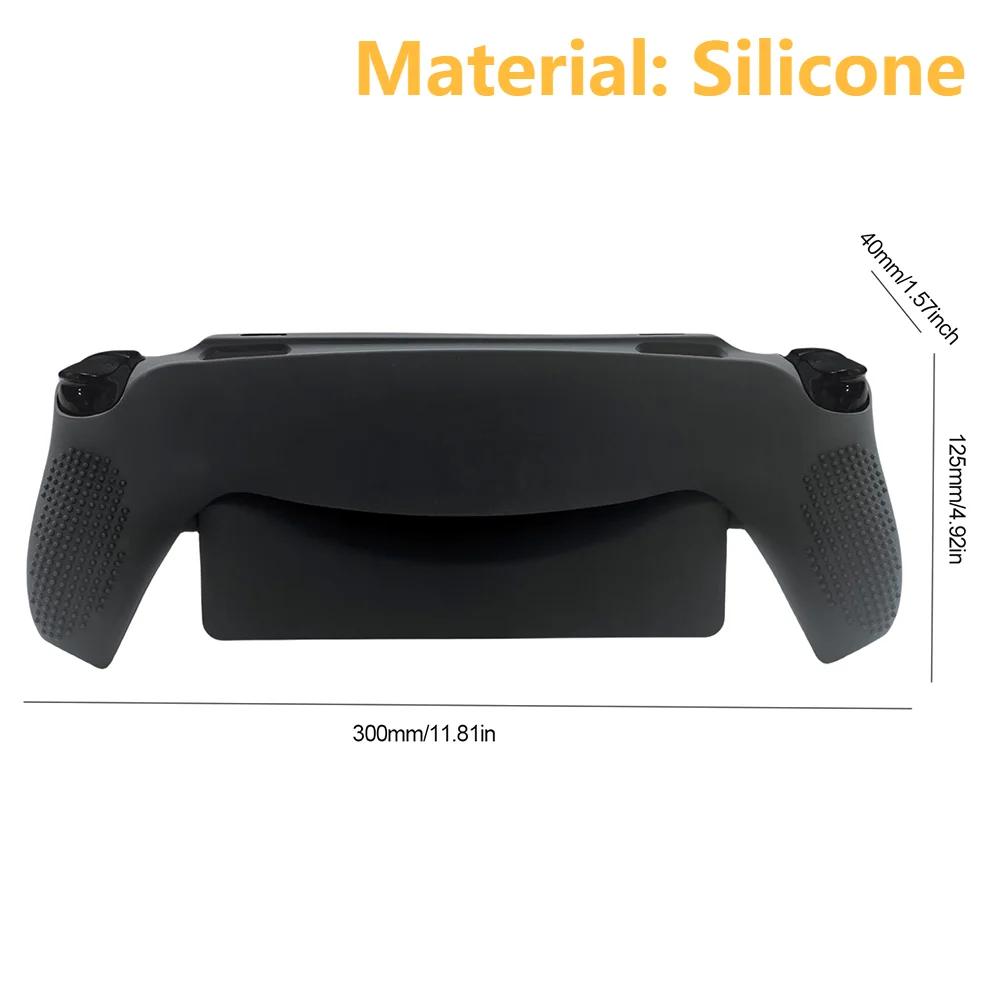Transparent Protective Shell Case for PS5 Portal Handheld Game Console Shockproof PC Gaming Console Controller Sleeve Anti-Drop