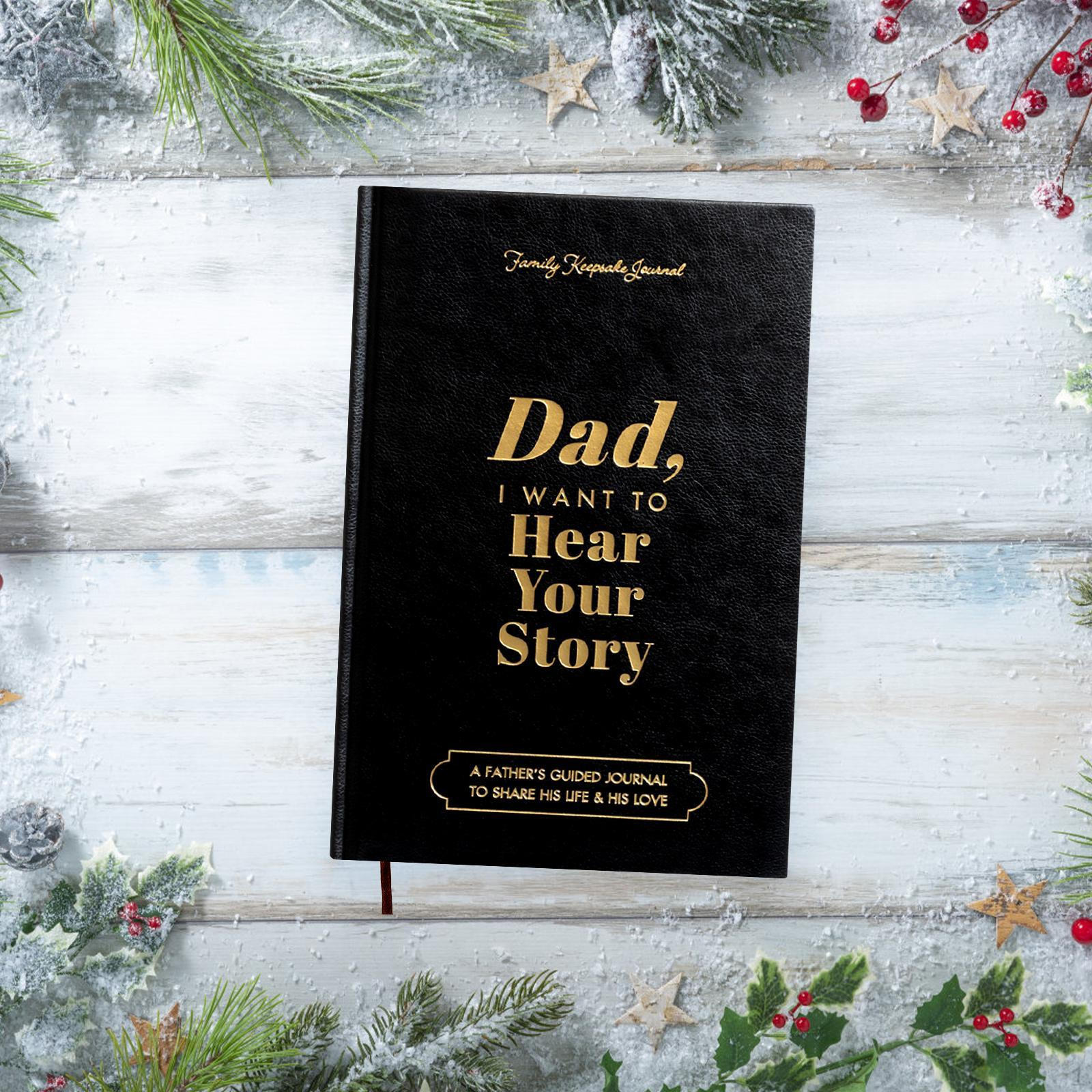 

Журнал Блокнот Бизнес Памятная Книга Подарок Семья Рассказывание историй Dad Black