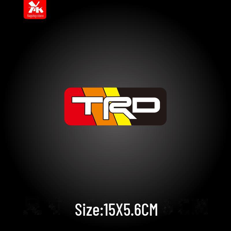 TRD Prado FJ Cruiser Off-Road Bakrutsdekal