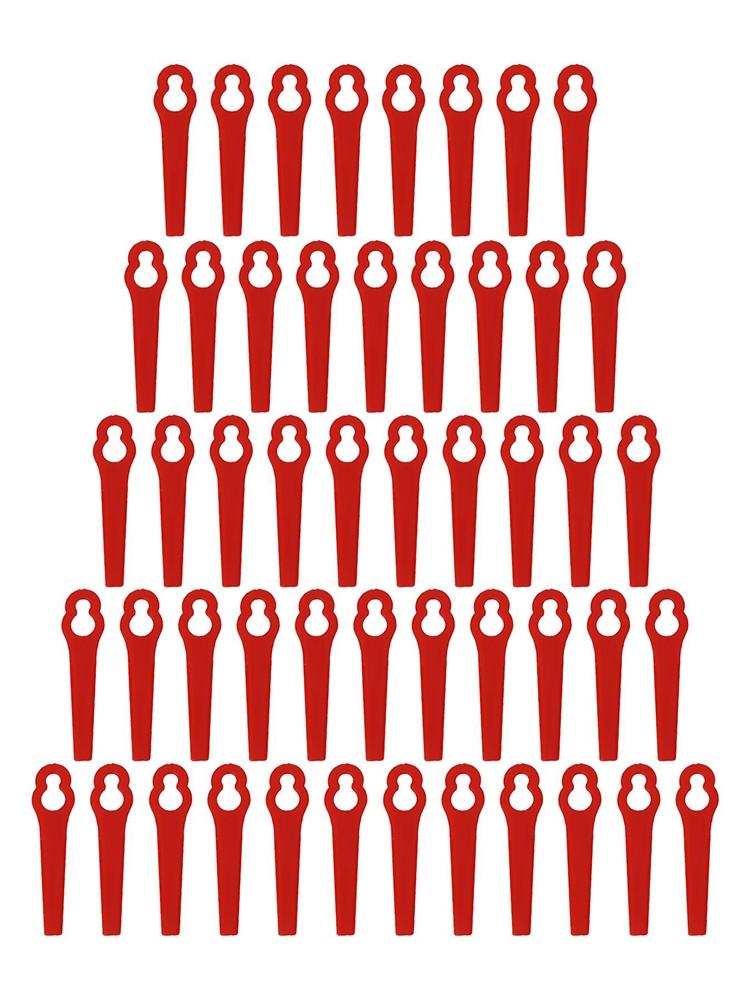 50pcs Fast Switchblades Grass Trimmer Blades Mower Replacement