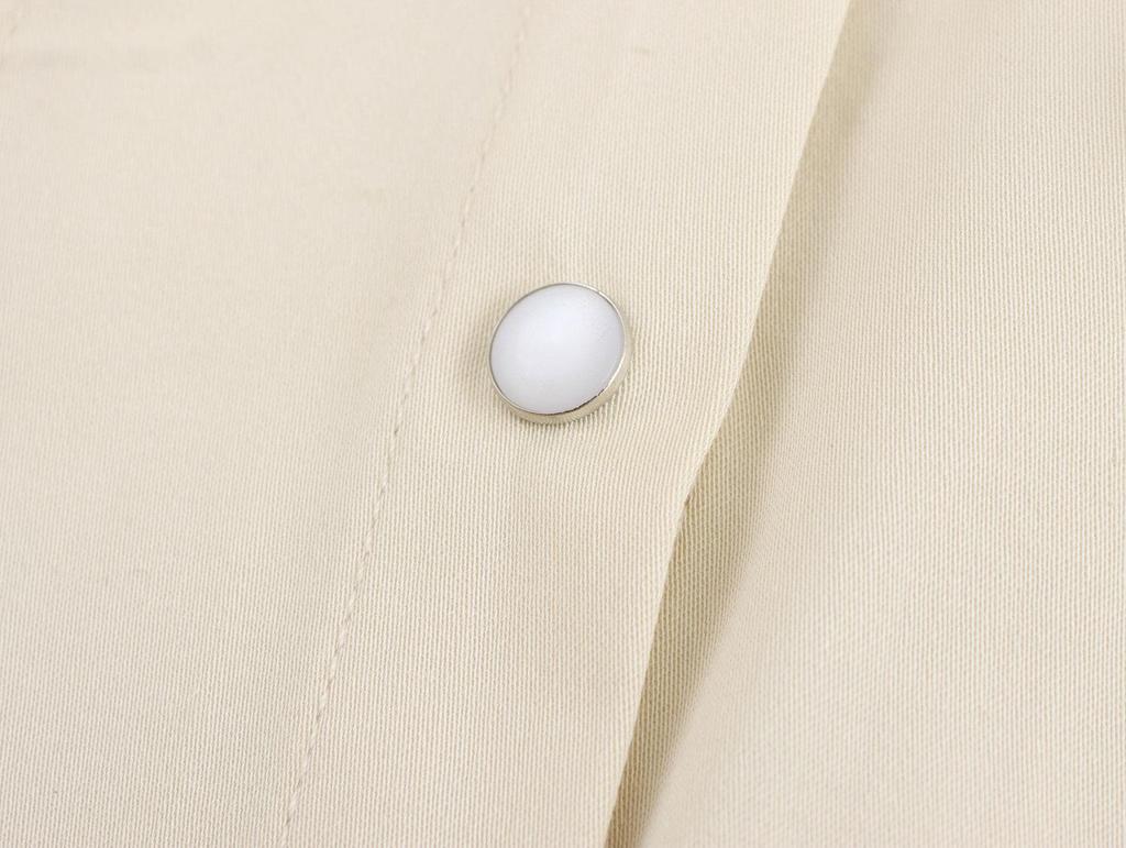 Spring 2025 Women's European & American Style Loose Wide Hem Short Dress 4661328