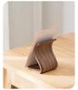 Portable Wooden Phone and Tablet Stand for Easy Viewing