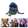 Knit Rabbit/Bear Ear Balaclava Hat for Students Adult Windproof Winter Hat Neck Protect Hat Teens Keep Warm Cycling Hat