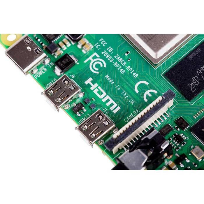 Ordinateur À Usage Général - Raspberry Pi - 4 Modèle B - 8GB - ARM Cortex A72 - Gigabit Ethernet