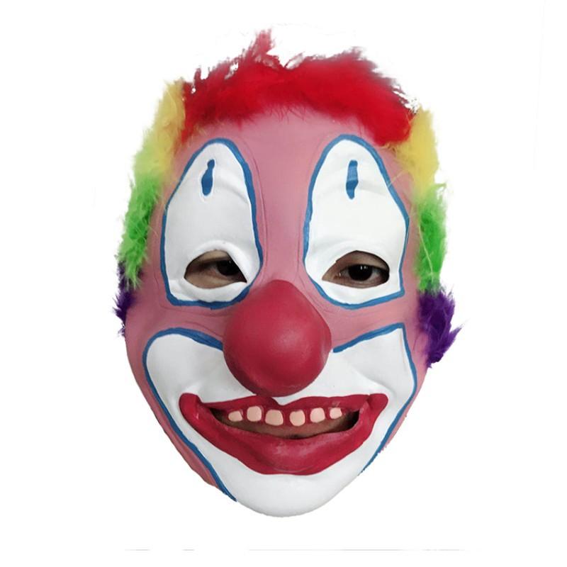 Various Clown Mask Halloween Scary Evil Clown Head Cover Costume Party Movie Cosplay Joker Mask Creepy Devil Smiling Clown Masks