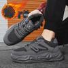 2025 Men's Platform Sneakers Fashion New Comfortable Non-slip Walking Cotton Shoes Popular Street Style Warm Casual Winter Boots