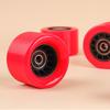 1Pc/4Pcs/8Pcs Skate Wheel Not Luminous Good Grip with Bearings Indoor Outdoor Quad