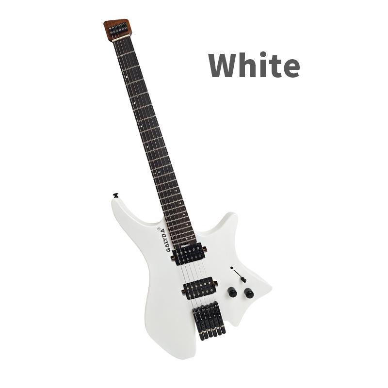 Entry-Level Rock Electric Guitar with Solid Wood & Carbonized Neck
